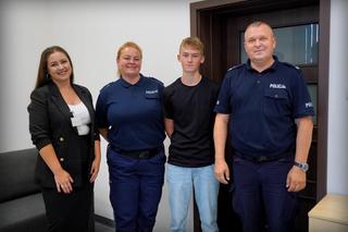 14-letni Kajetan z Bydgoszczy uratował życie dorosłemu mężczyźnie. 20-latek tonął w jeziorze