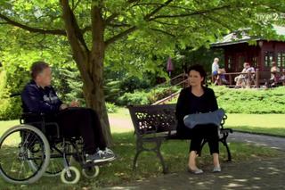 M jak miłość odc. 1168. Artur (Robert Moskwa), Marysia (Małgorzata Pieńkowska)