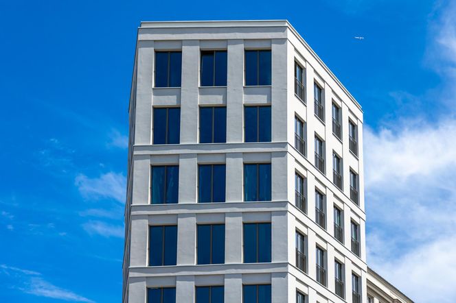 Dawny „szkieletor” przy placu Politechniki 4 w Warszawie