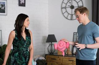 M jak miłość odc. 1760. Iza (Adriana Kalska), Radek (Philippe Tłokiński)