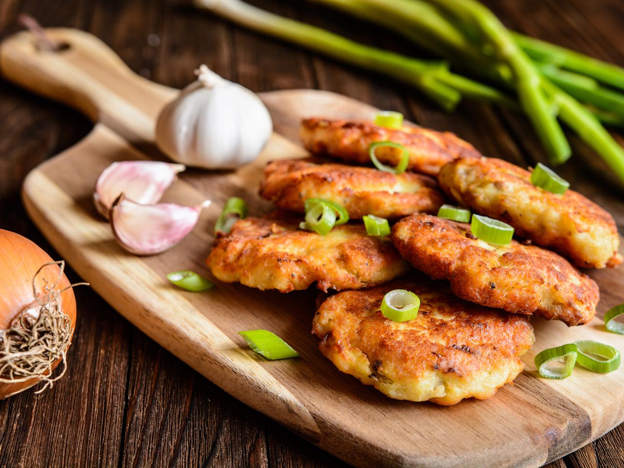 Placki rybne - przepis dietetyczny [dieta Dukana]