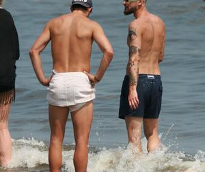  Bartosz Bereszyński i Mateusz Klich smażą się na plaży