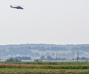 Poszukiwania obiektu powietrznego w pow. zamojskim - dzień trzeci