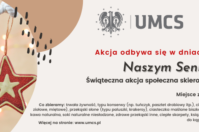 Lublin - UMCS pomoże seniorom
