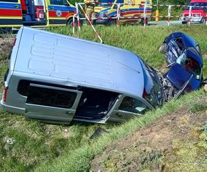 95-latek zginął w wypadku. Cztery osoby ranne, w tym dwie nastolatki