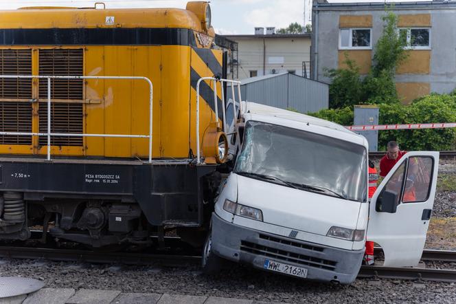 Do "wypadku" doszło na jednym z przejazdów kolejowych w Warszawie