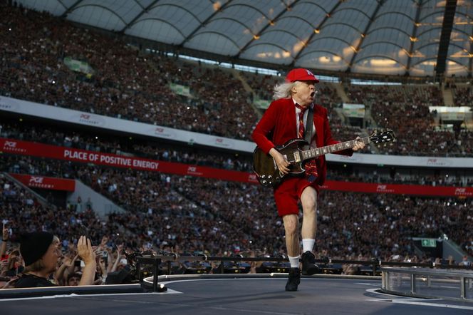 Koncert AC/DC w Warszawie (4.07.2025) - część druga. Organizatorem koncertu jest Live Nation