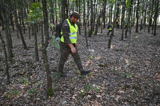 Poszukiwania rosyjskiego obiektu powietrznego w gminie Tyszowce