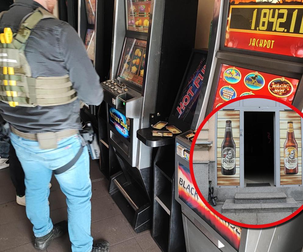 W centrum Szczecina zamknięto dwie nielegalne jaskinie hazardu