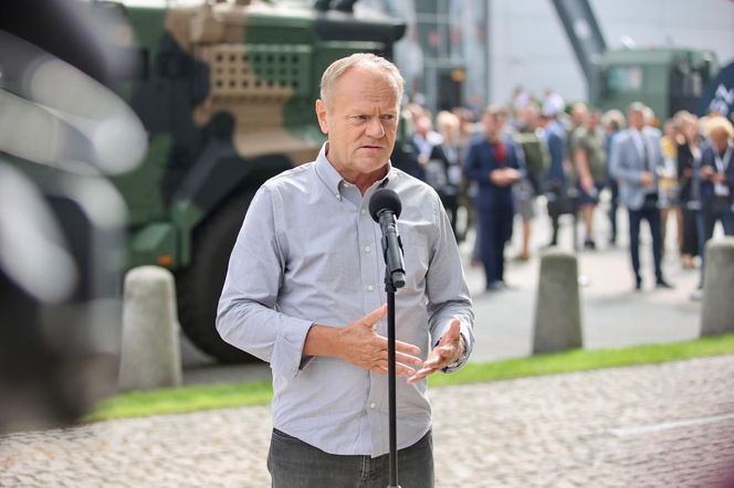 MSPO 2025. Premier Donald Tusk w Kielcach
