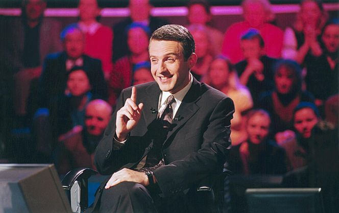 Hubert Urbański w "Milionerach" TVN-u