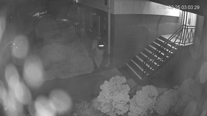 Ktoś rozpylił śmierdzącą substancję na samochód i budynek