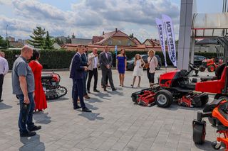 Kubota ma nowy salon w Opolu. Innowacyjna kosiarka elektryczna zaprezentowana