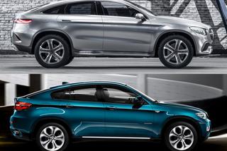 Mercedes-Benz Concept Coupe SUV kontra BMW X6