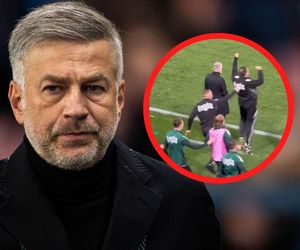 Edward Iordanescu w meczu Szachtar - Legia