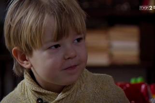 M jak miłość odcinek 1438. Szymek (Staś Szczypiński)