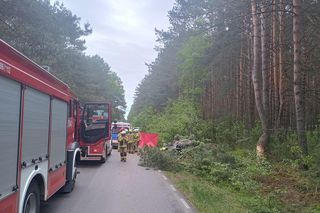 Tragiczny wypadek w Zabielu. Dwie osoby nie żyją