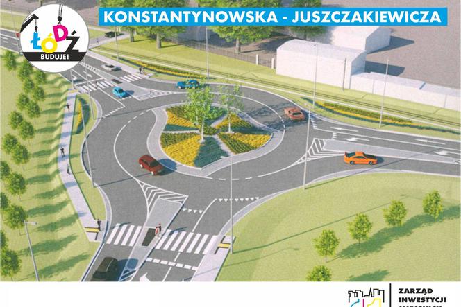 Rozpoczynają się prace nad rondem na Konstantynowskiej