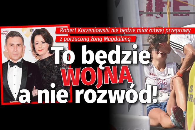 Korzeniowski - to będzie wojna, a nie rozwód!