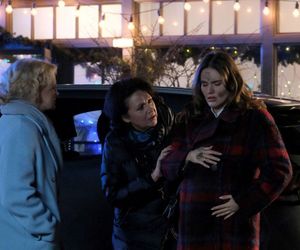 	M jak miłość odc. 1866. Marta (Dominika Ostałowska), Marysia (Małgorzata Pieńkowska), Franka (Dominika Kachlik)