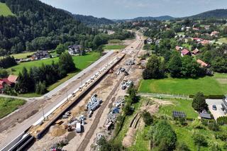 Inwestycja w Rabce Zaryte, zdjęcia lipiec 2024