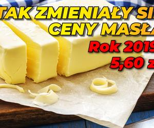 Cena masła