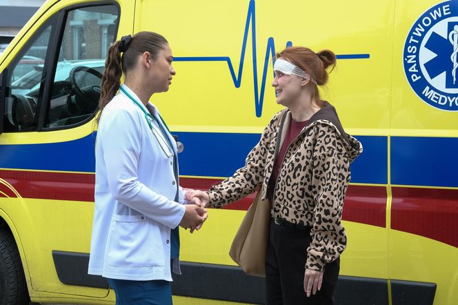 Na dobre i na złe odc. 968. Iga Kaczorowska (Anna Szymańczyk), Klemi (Weronika Walasiewicz)