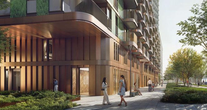 Apartamentowiec Powstańców 7D we Wrocławiu z czteropoziomowym parkingiem podziemnym