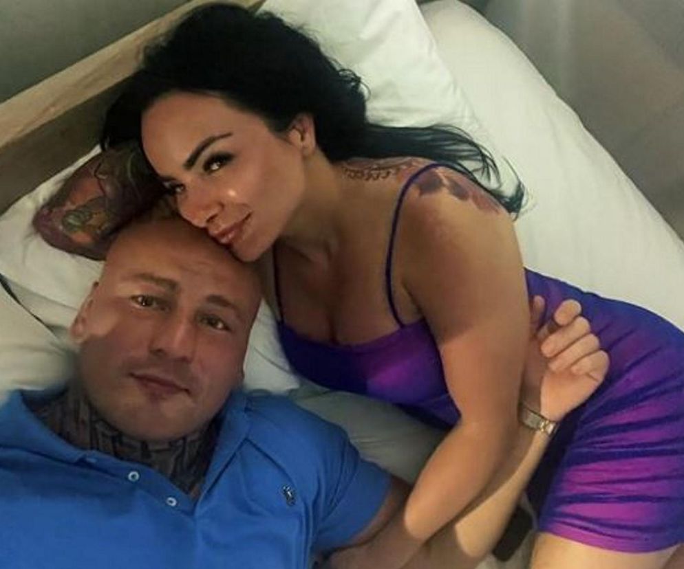 Artur Szpilka z ukochaną Kamilą Wybrańczyk