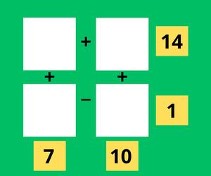 Układ równań z 4 niewiadomymi. Jak szybko rozwiążesz tę zagadkę matematyczną? 