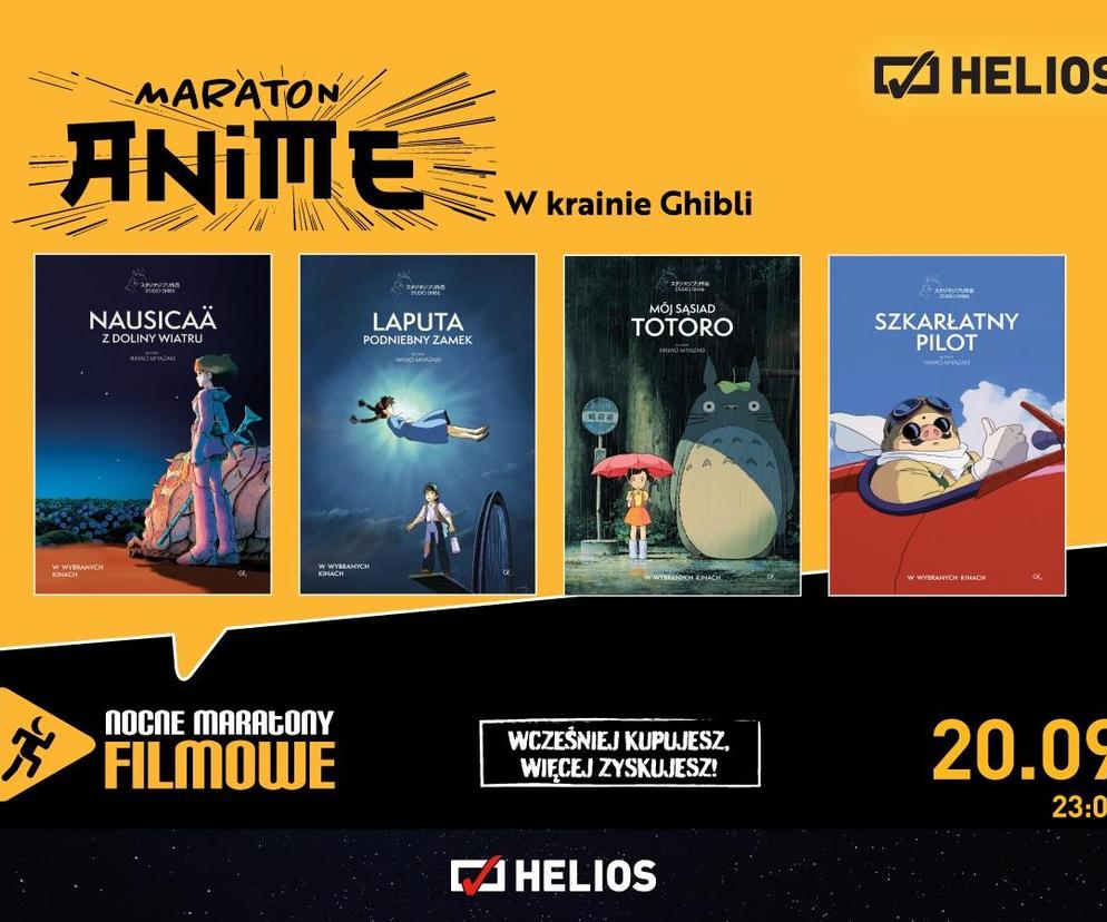 Nocny Maraton Anime w siedleckim Heliosie: „W krainie Ghibli” już 20 września