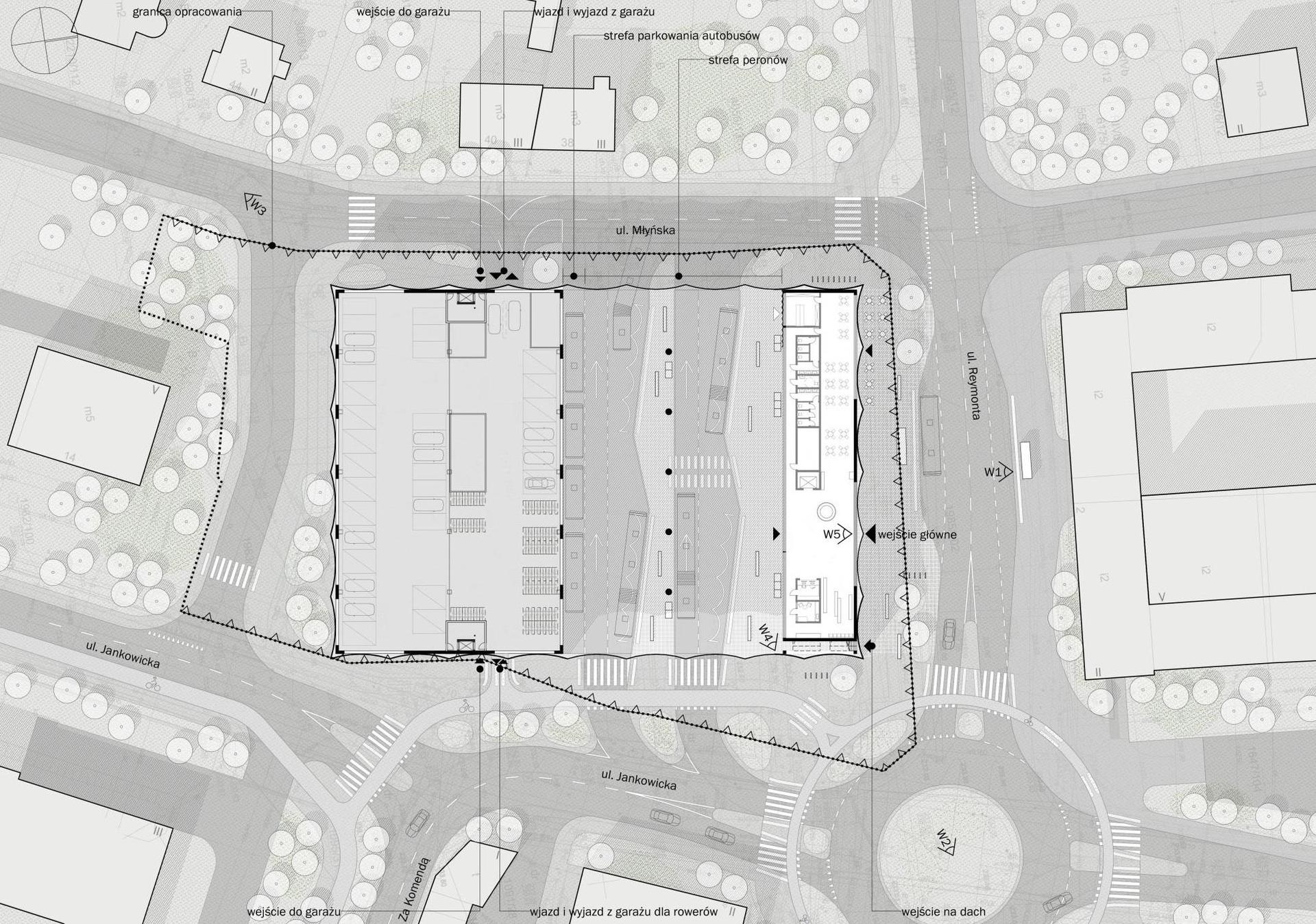 Centrum przesiadkowe w Rybniku według BDM Architekci