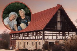 Halina i Iwona wyremontowały 200-letni dom na emeryturze. Wnętrza pełne historii i przedmiotów z drugiej ręki