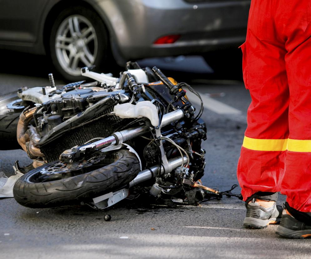 Potworna śmierć w Wielką Sobotę! Motocyklista zginął na ulicach Gdyni po zderzeniu z autem 