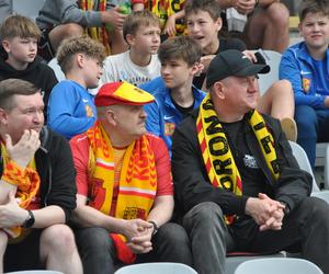 Korona Kielce - Ruch Chorzów. Zdjęcia kibiców na Suzuki Arenie