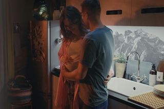 	M jak miłość odc. 1855. Paweł (Rafał Mroczek), Franka (Dominika Kachlik)