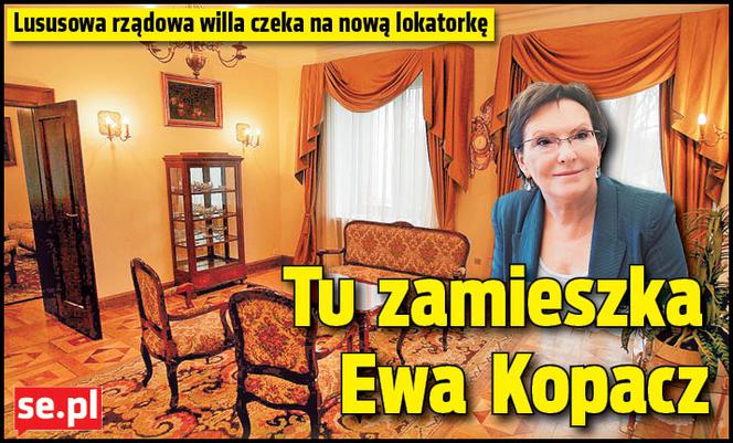 Tu zamieszka Ewa Kopacz