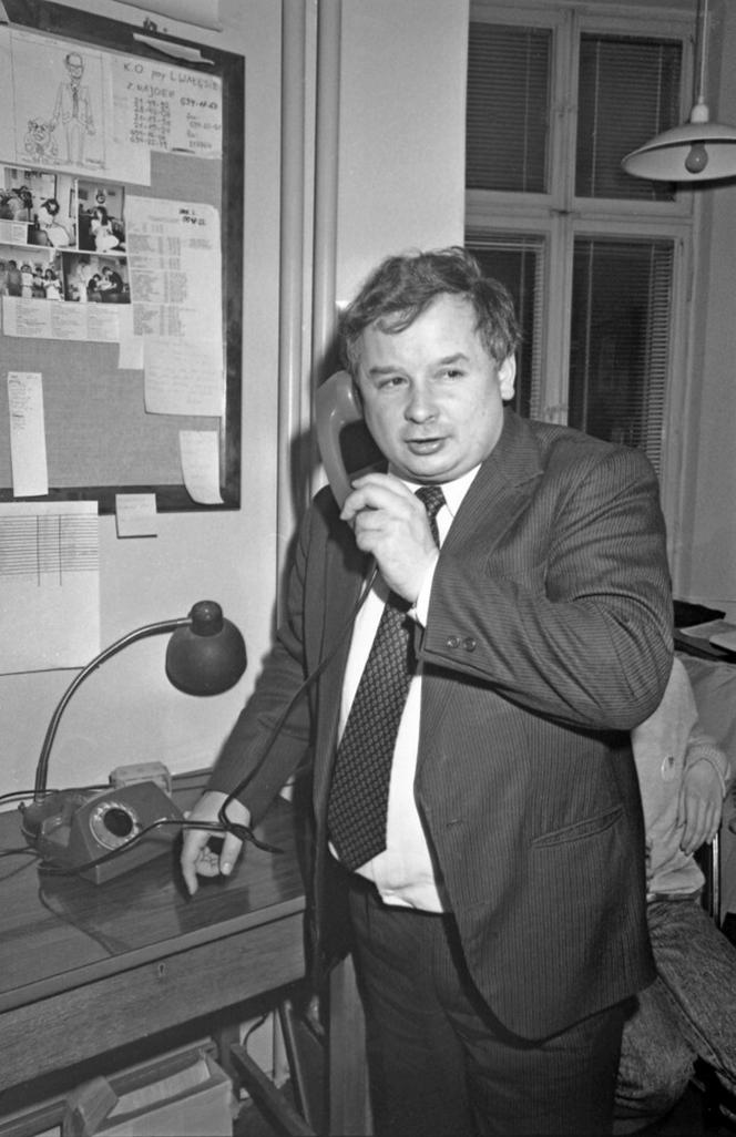 Jarosław Kaczyński, 1991r.