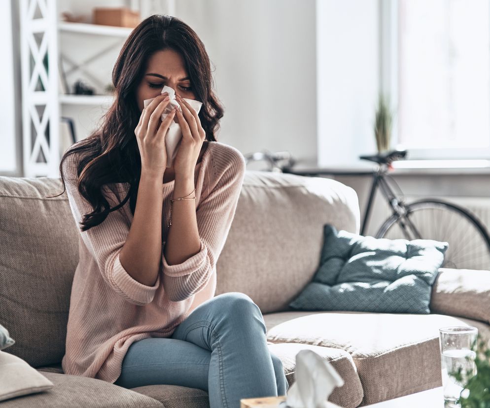 Wodnisty wyciek z nosa