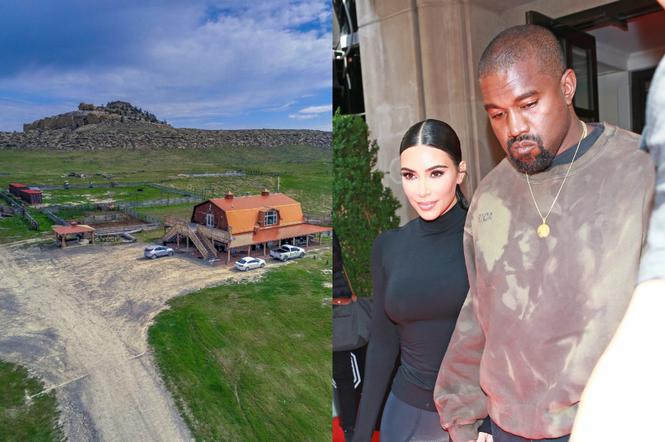 Kim Kardashian i Kanye West w Wyoming