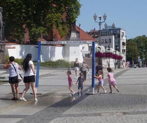 Afrykańskie upały w Białymstoku. Tak białostoczanie radzą sobie z gorącem