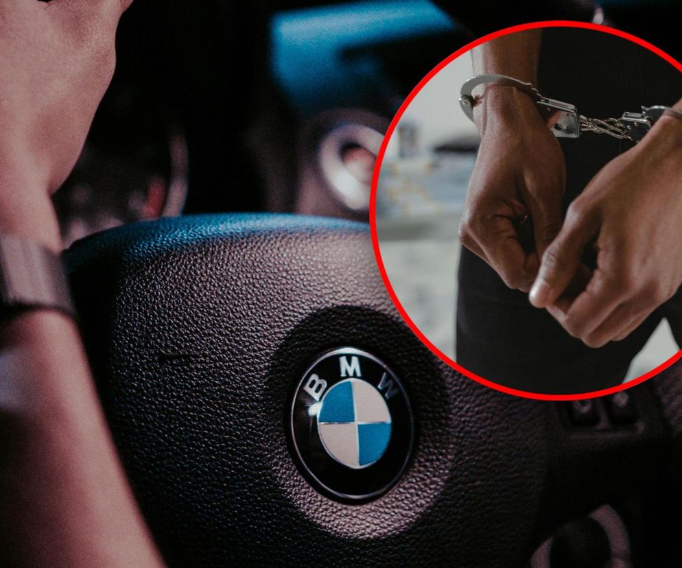 Spowodował karambol i uciekł. 40-latek w BMW wpadł w ręce policji