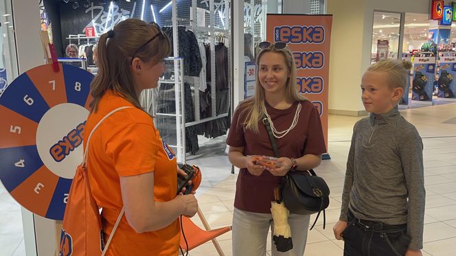 Patrol Eska Summer City odwiedził sklep Reporter