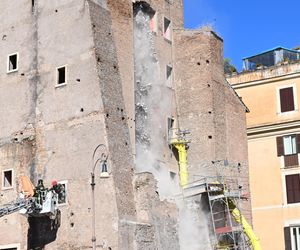 Katastrofa budowlana w Rzymie. Zawaliła się część średniowiecznej wieży