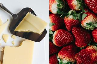 Ser + truskawki 