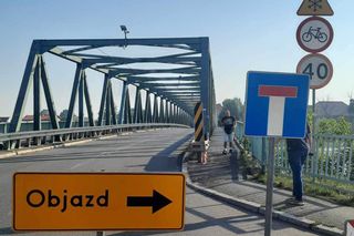 Oława - widok na most 