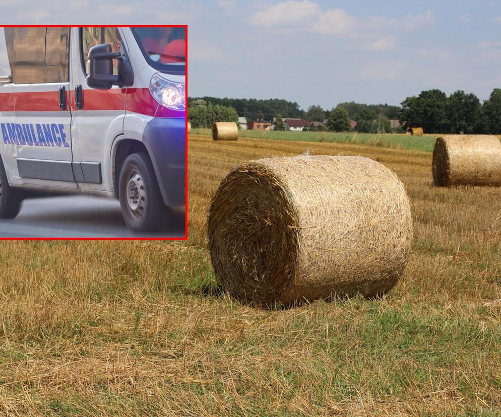 Tragedia na polu w Wielkopolsce! Rolnik stracił rękę