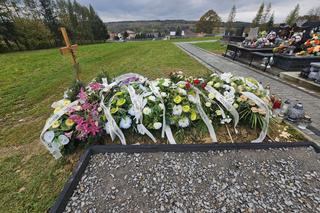 Policjant zginął od strzału w głowę. grób Roberta [GALERIA]