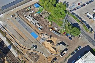 Budowa parkingu dla SKM Trzebusz