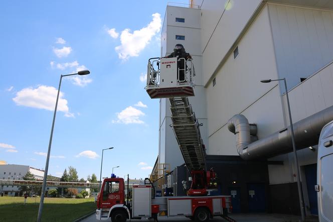 Spektakularna akcja w elektrowni Bełchatów! Wyglądało niezwykle groźnie